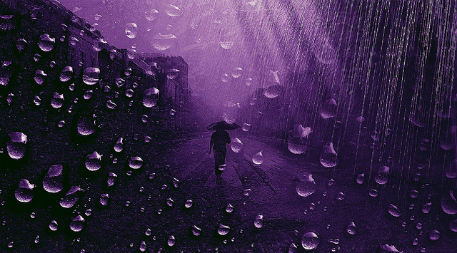 Shooting in the rain